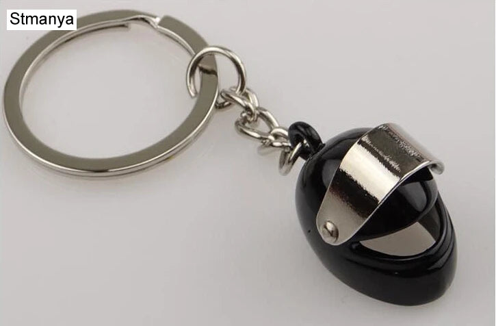 Motorcycle Helmet Key Chain