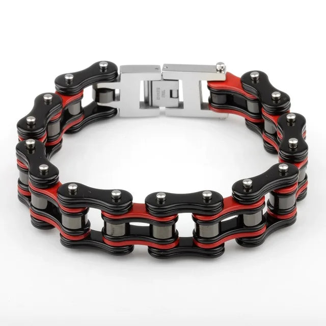 Motorcycle Stainless Steel Chain Bracelet