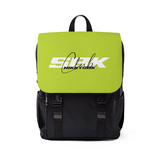 NikkySBK Neon Green Backpack