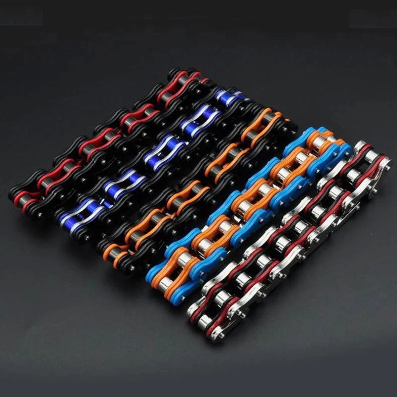 Motorcycle Stainless Steel Chain Bracelet