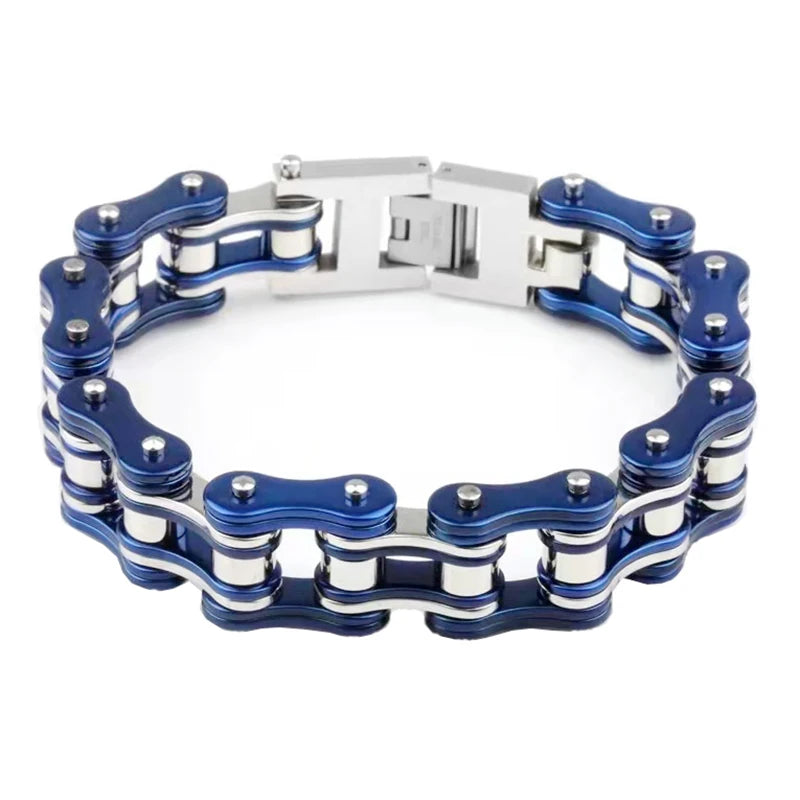 Motorcycle Stainless Steel Chain Bracelet