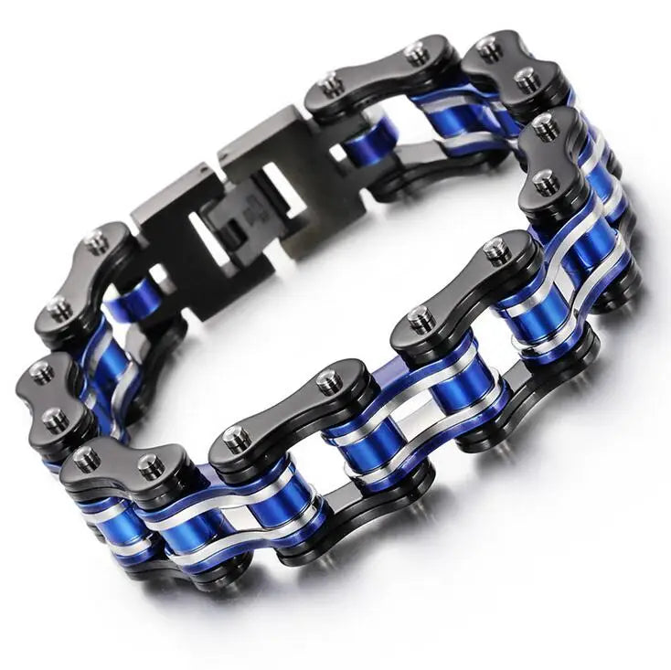 Motorcycle Stainless Steel Chain Bracelet