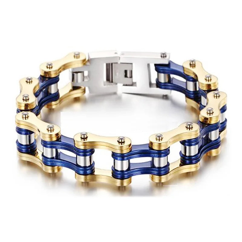 Motorcycle Stainless Steel Chain Bracelet