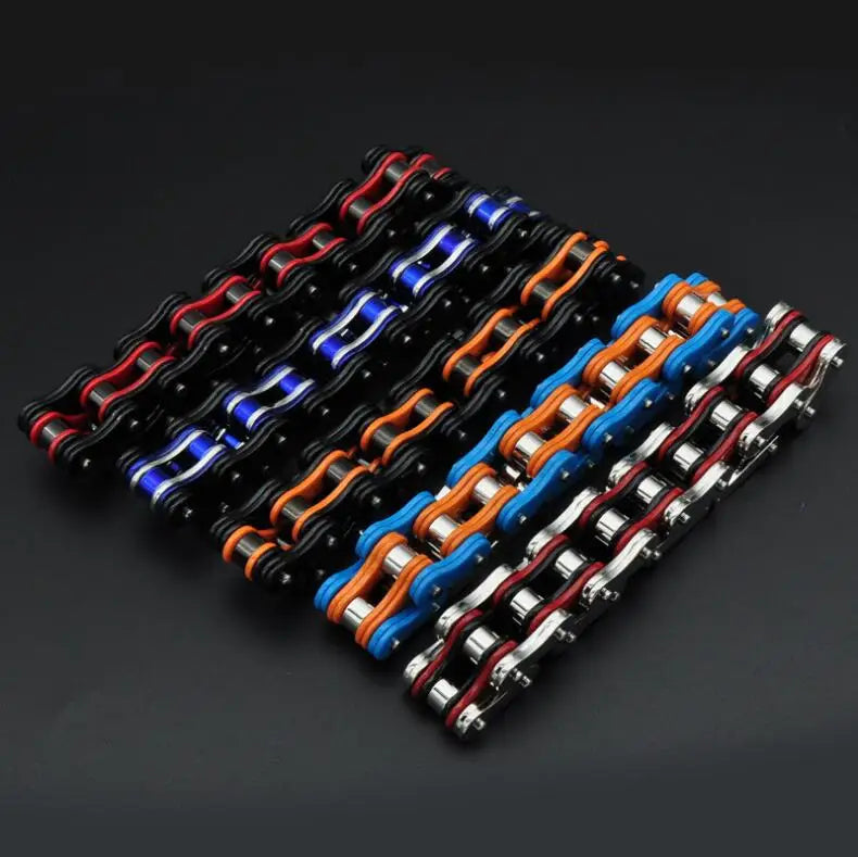 Motorcycle Stainless Steel Chain Bracelet