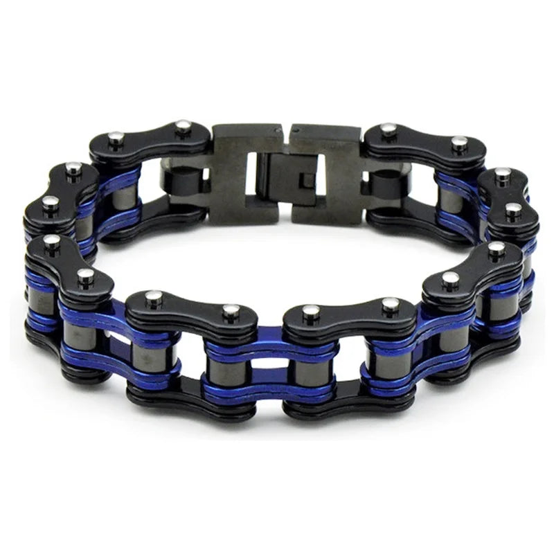Motorcycle Stainless Steel Chain Bracelet