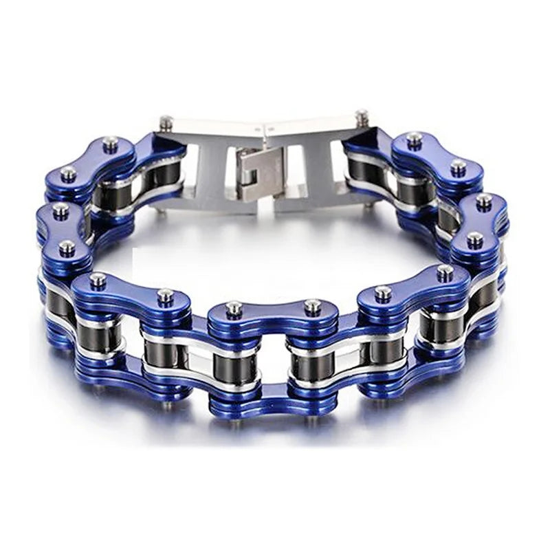 Motorcycle Stainless Steel Chain Bracelet