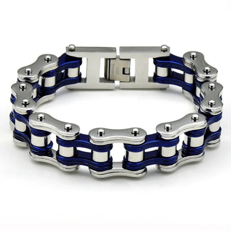 Motorcycle Stainless Steel Chain Bracelet