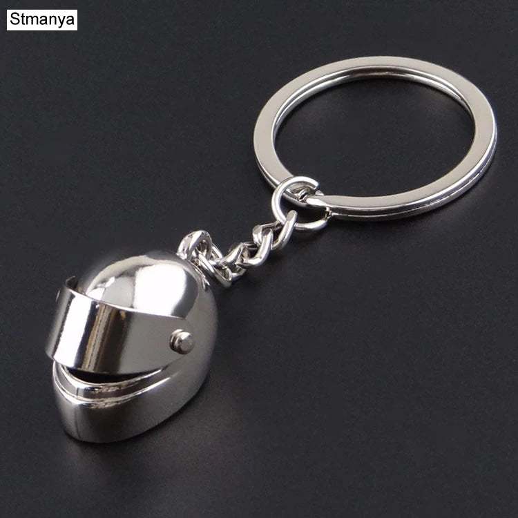 Motorcycle Helmet Key Chain
