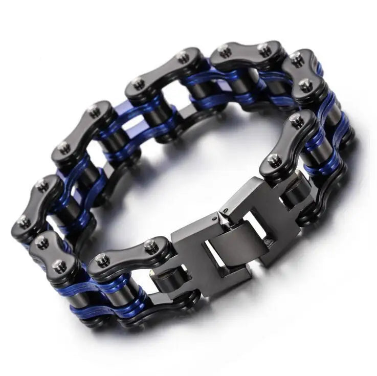Motorcycle Stainless Steel Chain Bracelet