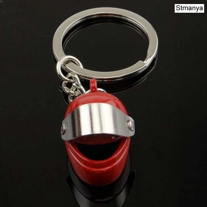 Motorcycle Helmet Key Chain