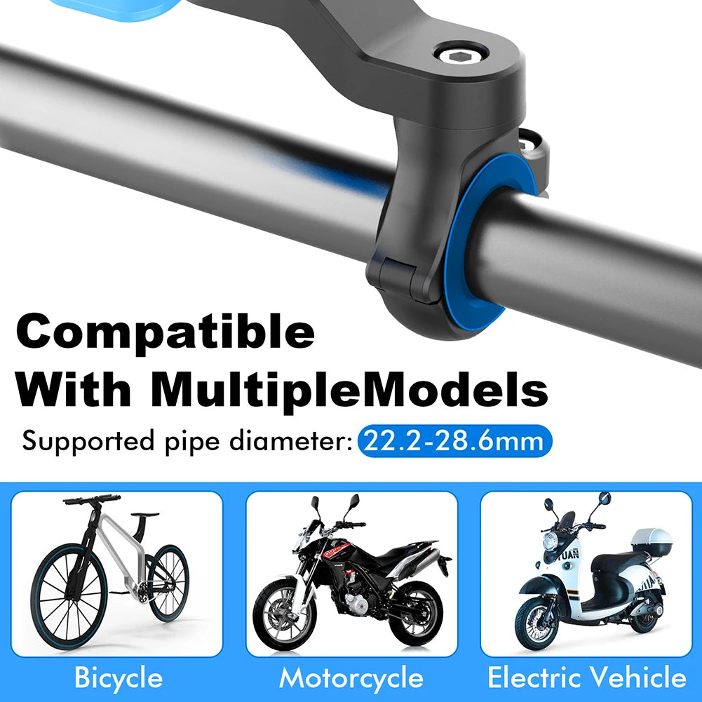 Motorcycle Handlebar Phone Holder Bracket