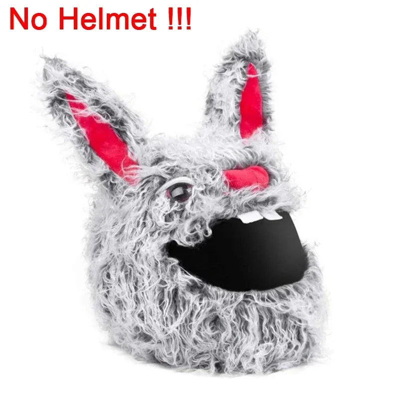 Motorcycle Helmet Cartoons Plush Helmet Cover