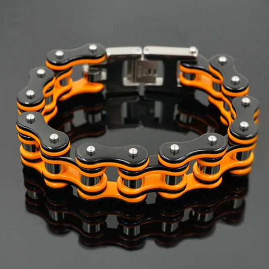 Motorcycle Stainless Steel Chain Bracelet