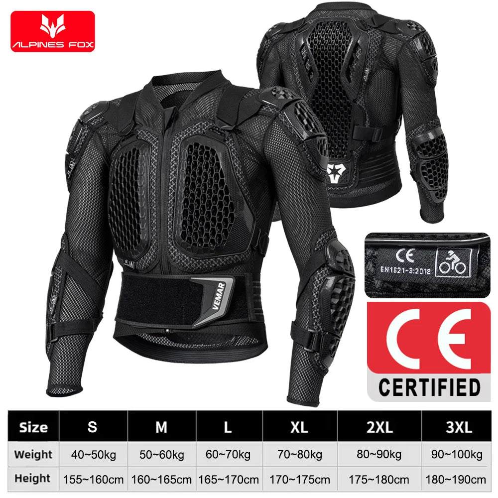 VEMAR Unisex Motorcycle Body Armor