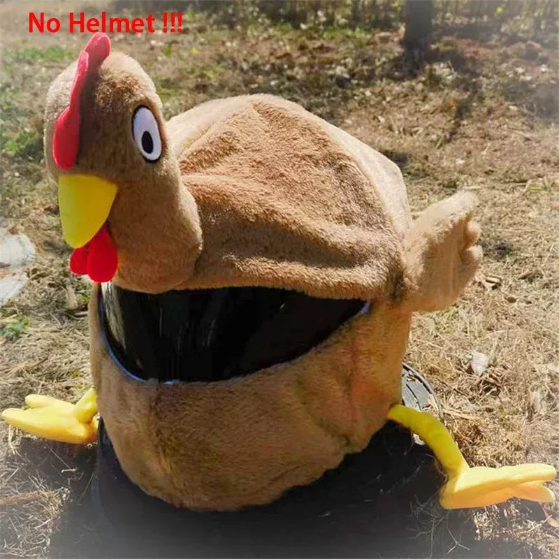 Motorcycle Helmet Cartoons Plush Helmet Cover