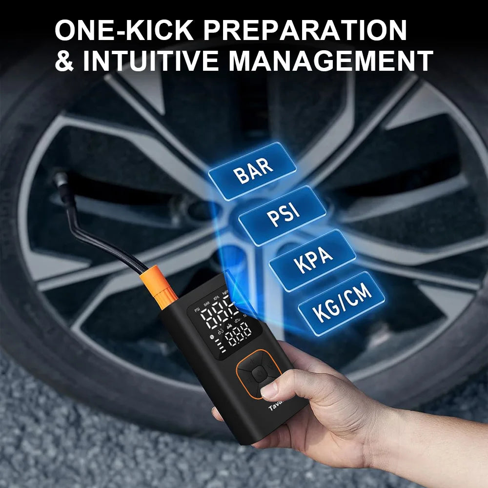 Portable Electric Air Pump Tire Inflator
