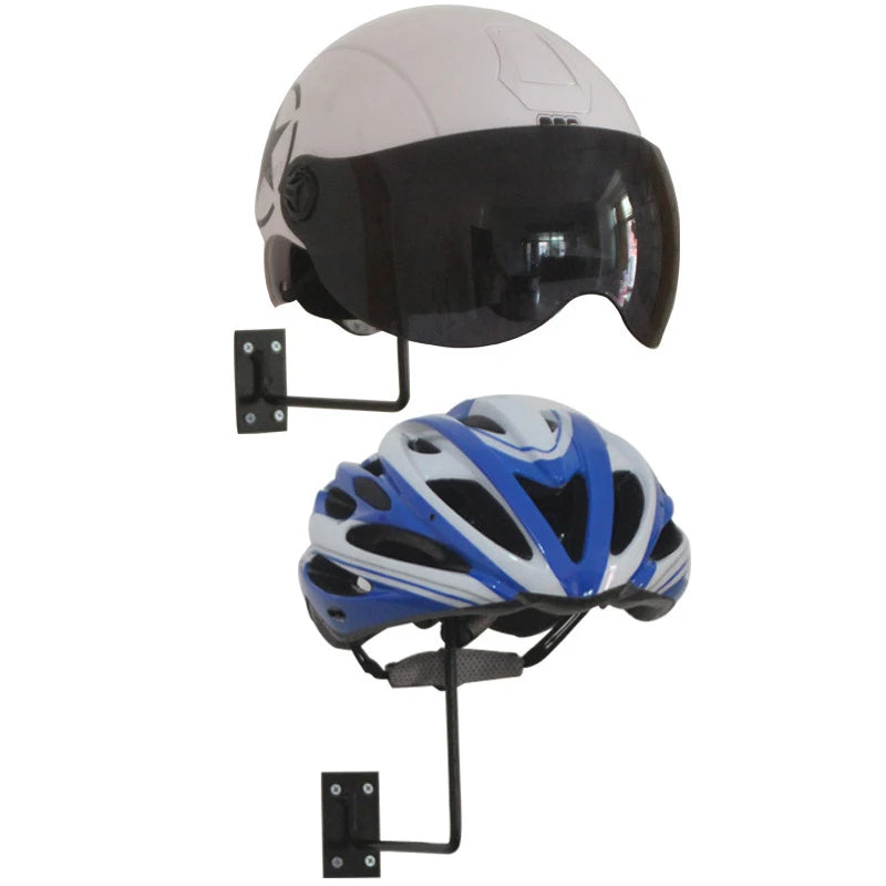 Motorcycle Helmet Metal Wall Mounted Rack
