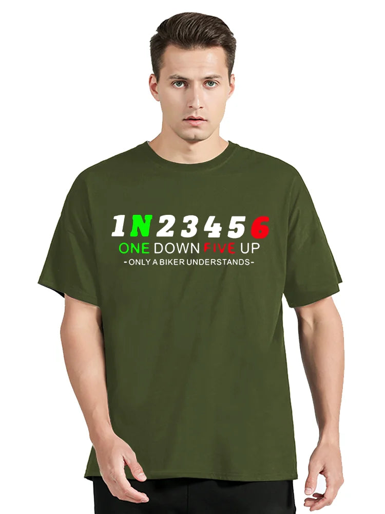 1N23456 Motorcycle Gear TShirt