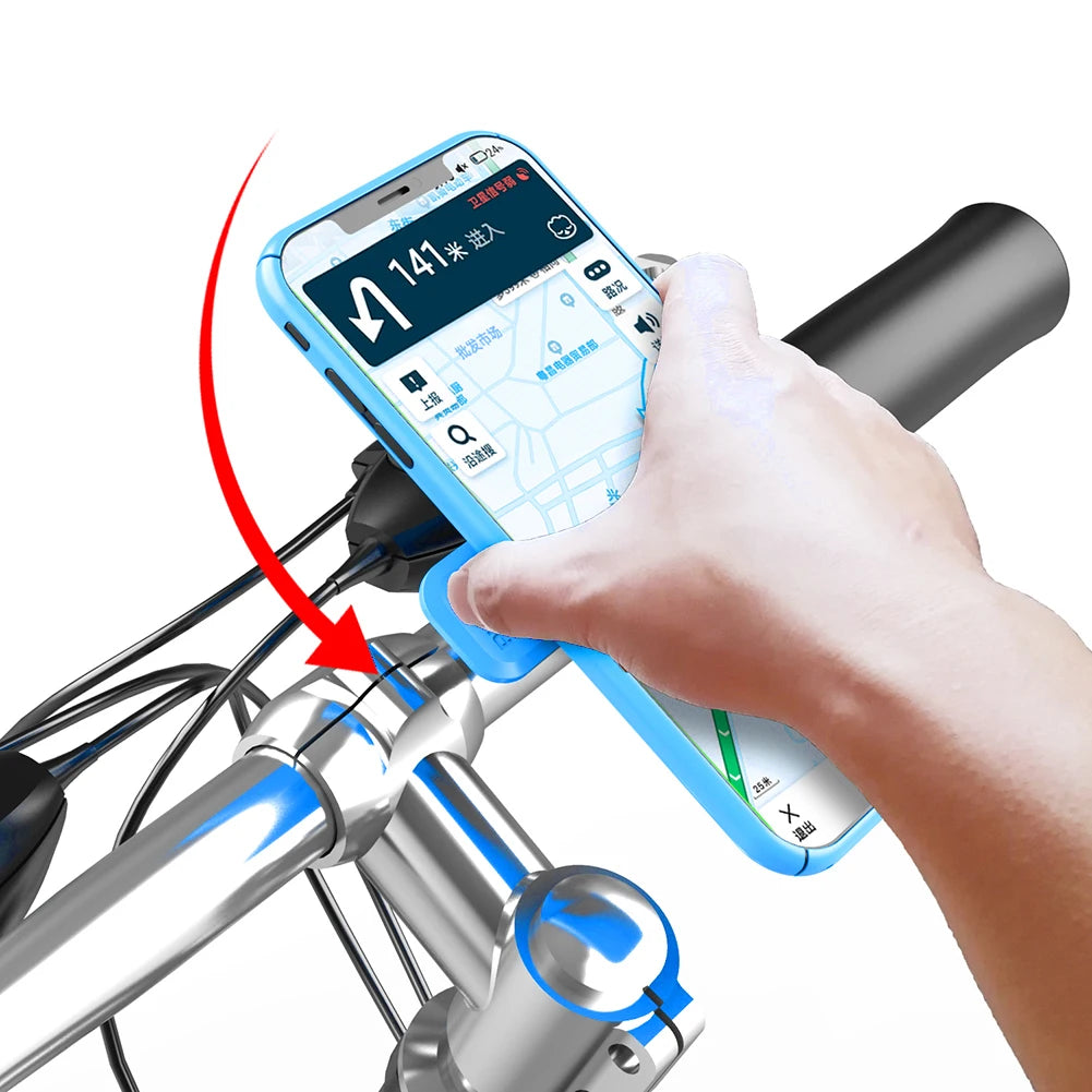 Motorcycle Handlebar Phone Holder Bracket