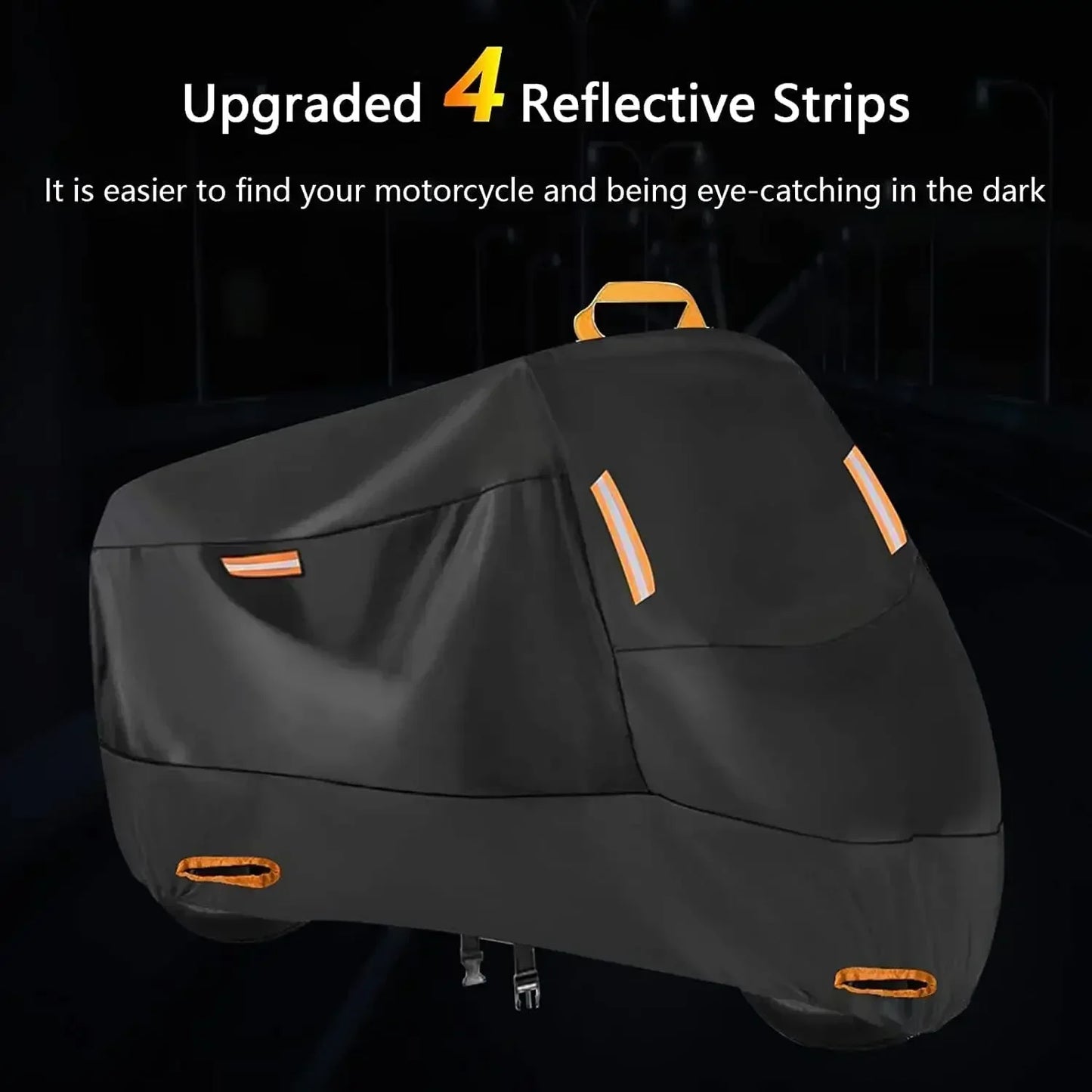 Outdoor Motorcycle Waterproof Thickened Polyester Cover