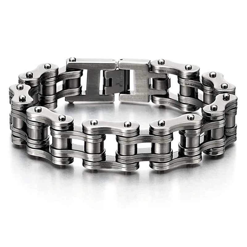 Motorcycle Stainless Steel Chain Bracelet