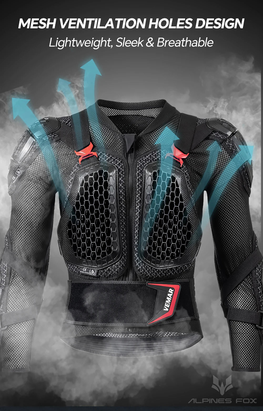 VEMAR Unisex Motorcycle Body Armor