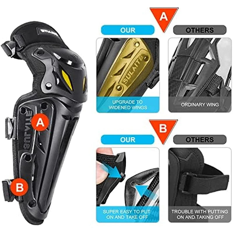 Motocross Knee/Elbow Pads Protection Gear