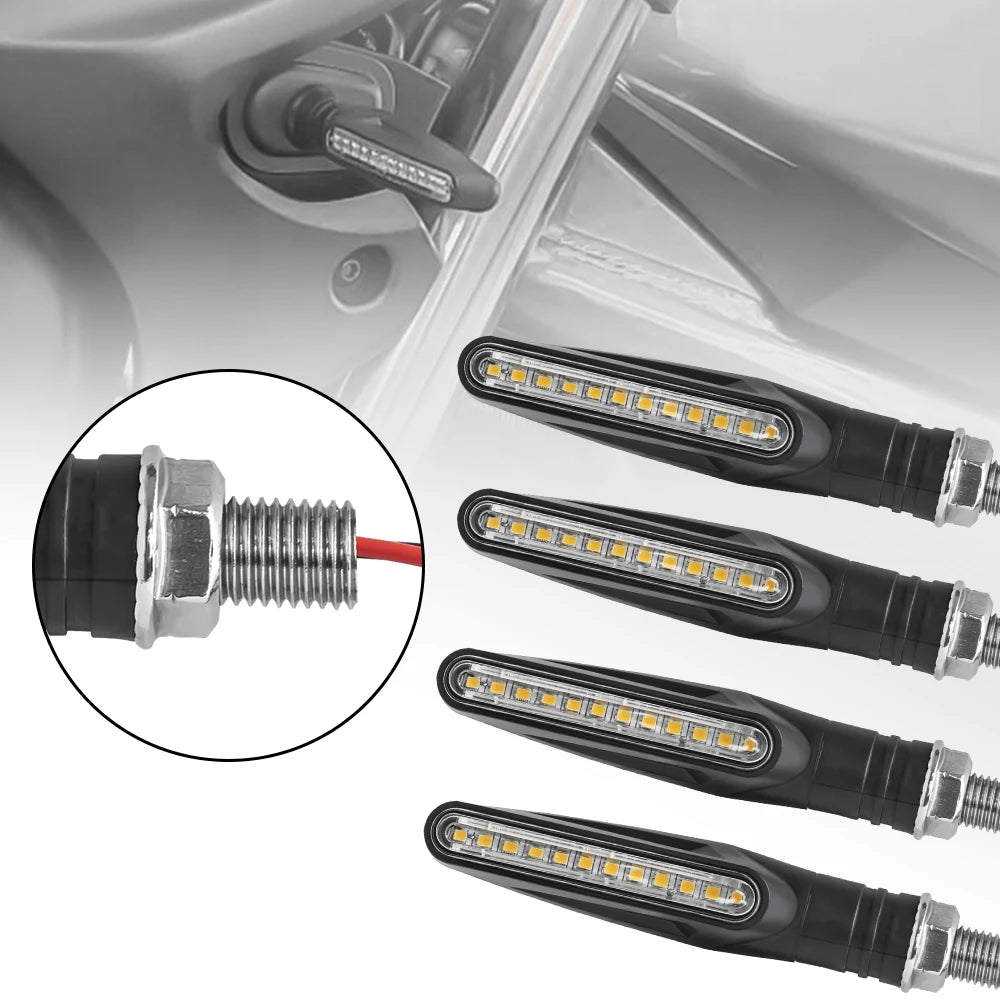 Motorcycle Rear Flowing Led Turn Signals