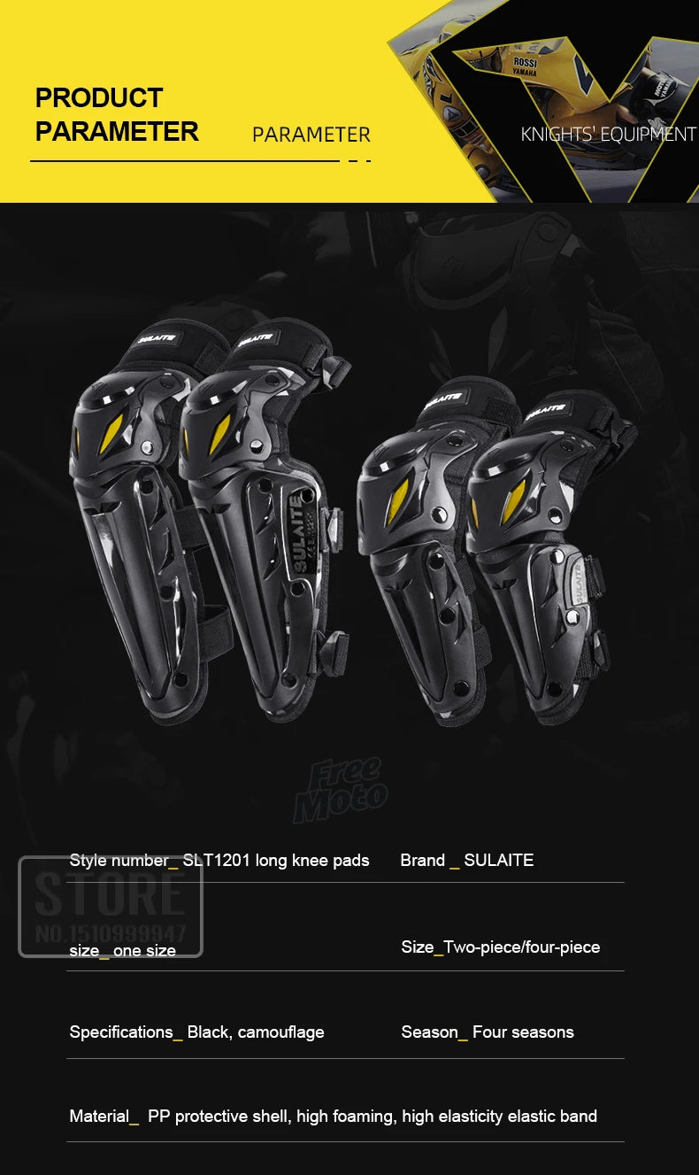 Motocross Knee/Elbow Pads Protection Gear