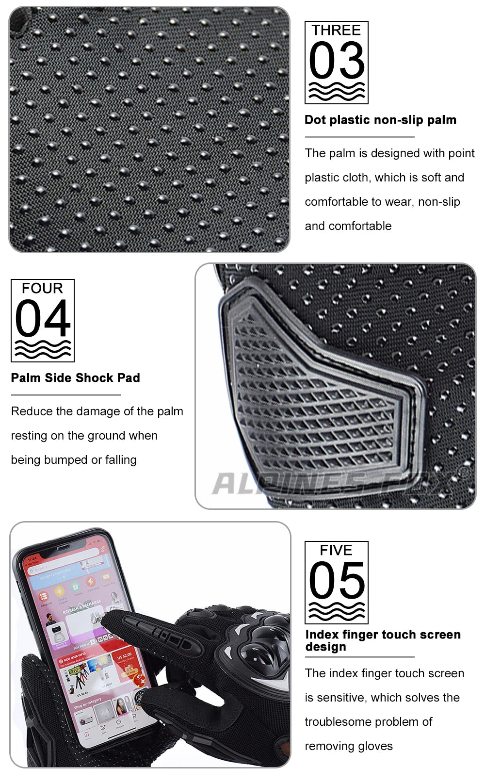 VEMAR Summer Motorcycle Gloves
