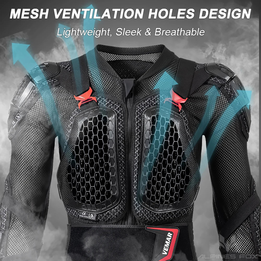 VEMAR Unisex Motorcycle Body Armor