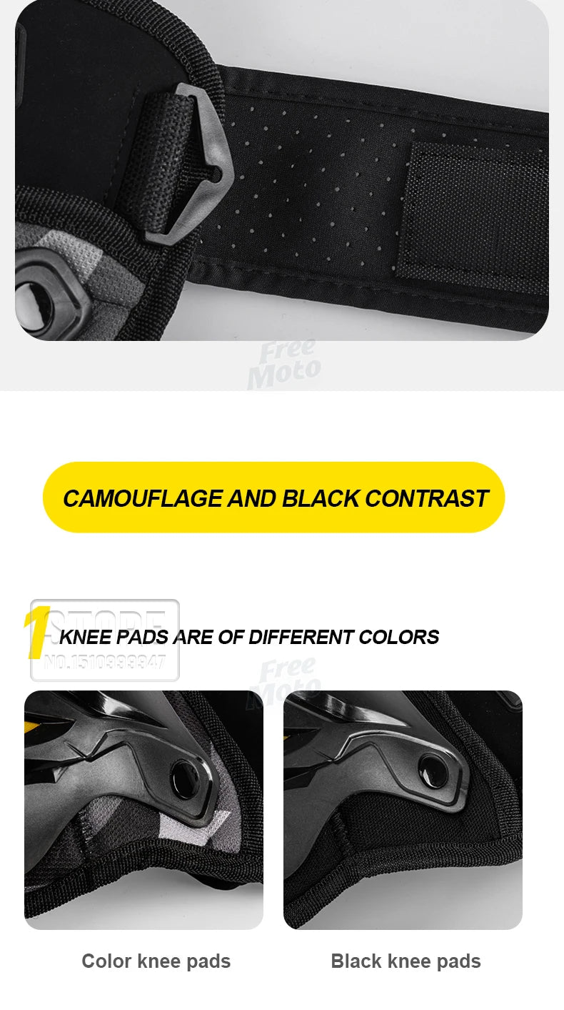 Motocross Knee/Elbow Pads Protection Gear