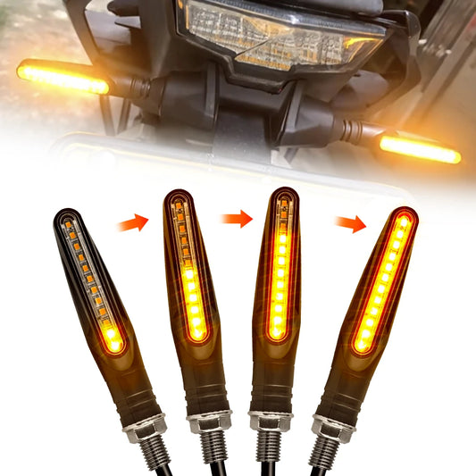 Motorcycle Rear Flowing Led Turn Signals
