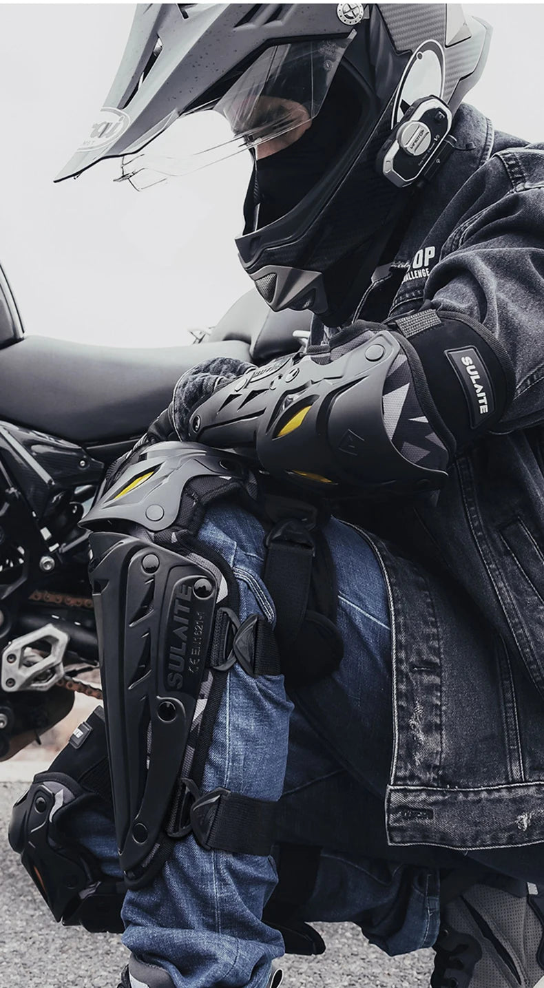 Motocross Knee/Elbow Pads Protection Gear