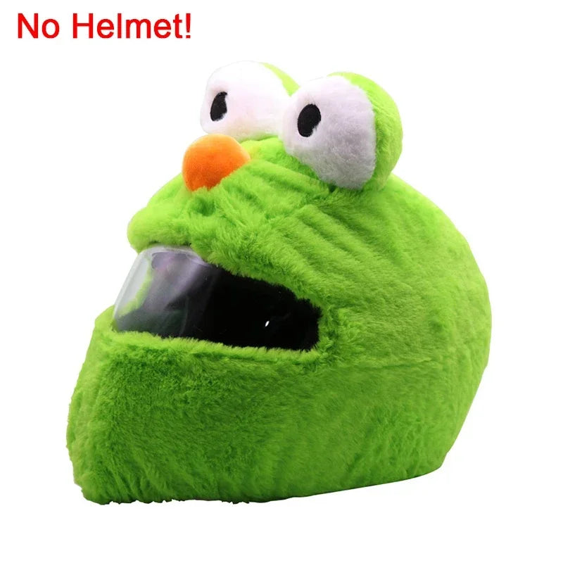 Motorcycle Helmet Cartoons Plush Helmet Cover