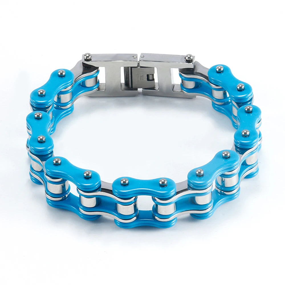 Motorcycle Stainless Steel Chain Bracelet