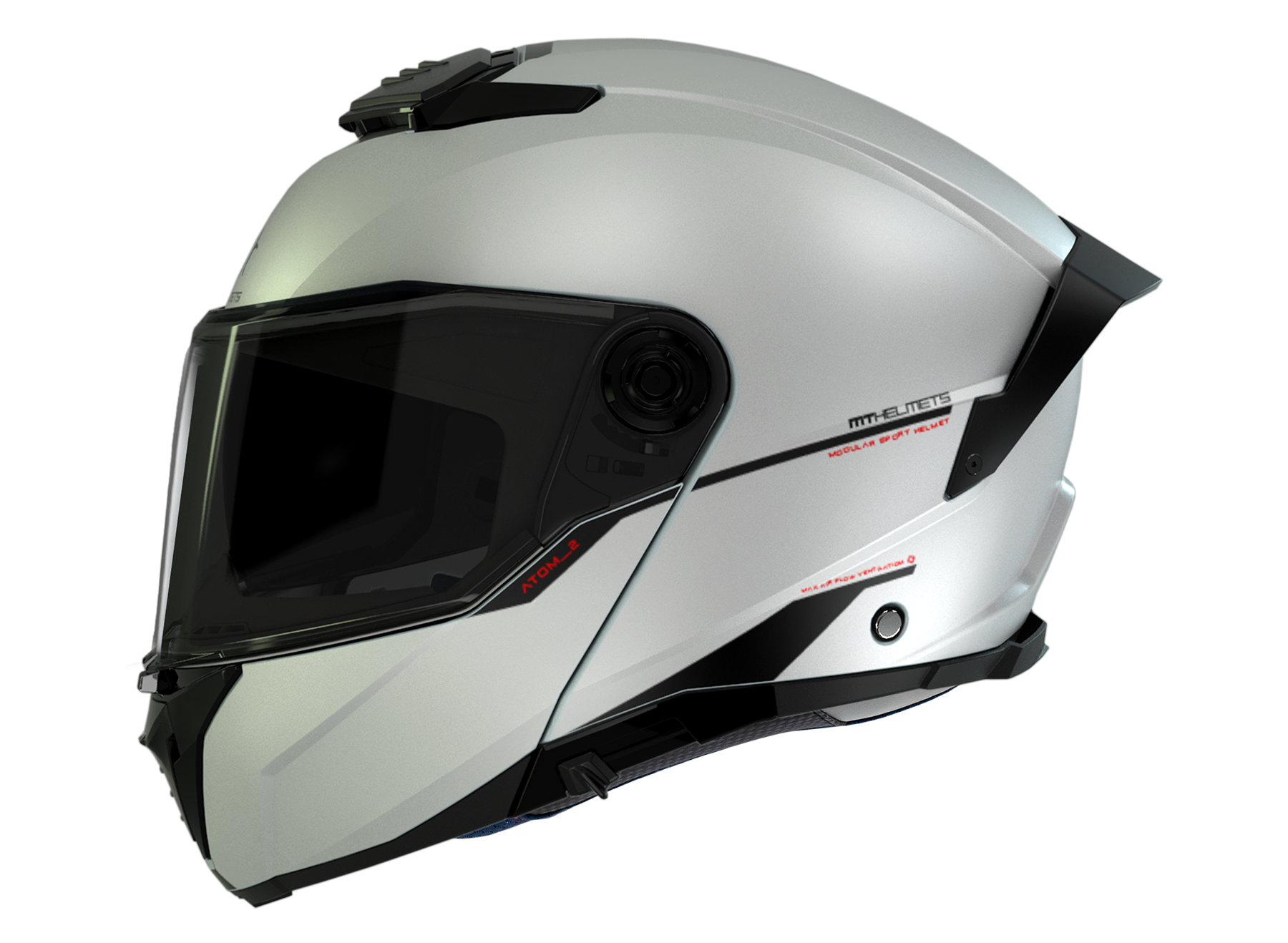 Atom 2 SV - Solid | MT Helmets - imagen 2